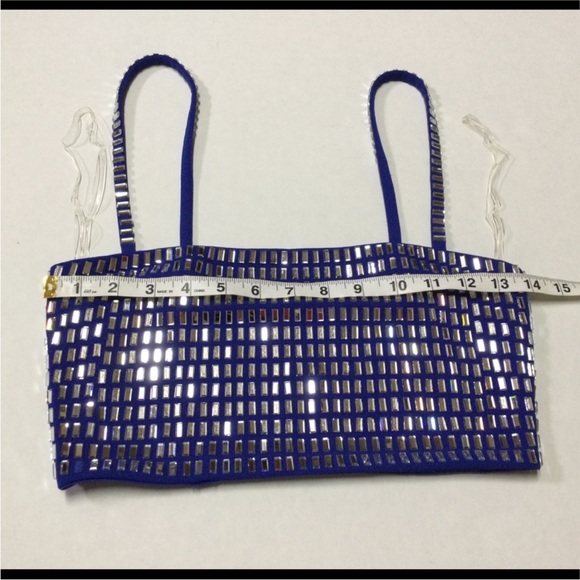 Windsor Rhinestone Crop Top - Picture 8 of 10